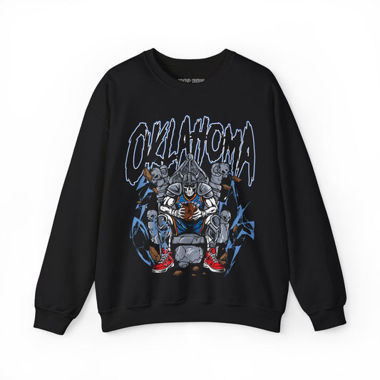 OKLAHOMA CITY BASKETBALL CREWNECK SWEATSHIRT