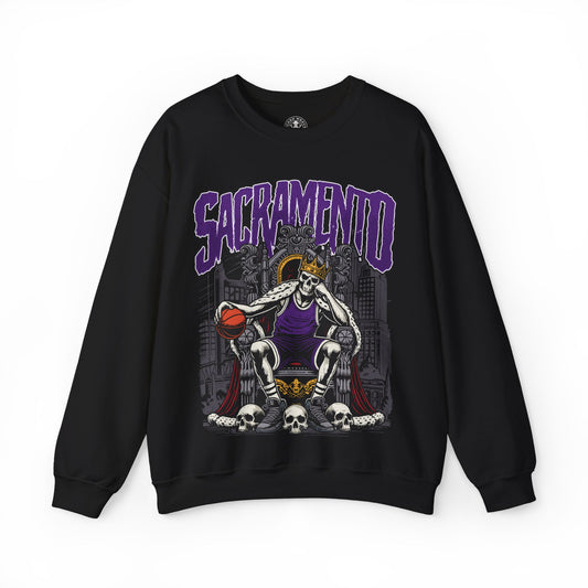 SACRAMENTO BASKETBALL CREWNECK SWEATSHIRT